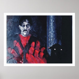 Póster The Master Painting Manos The Hands of Fate