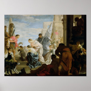 Póster The Meeting of Anthony and Cleopatra, c.1645