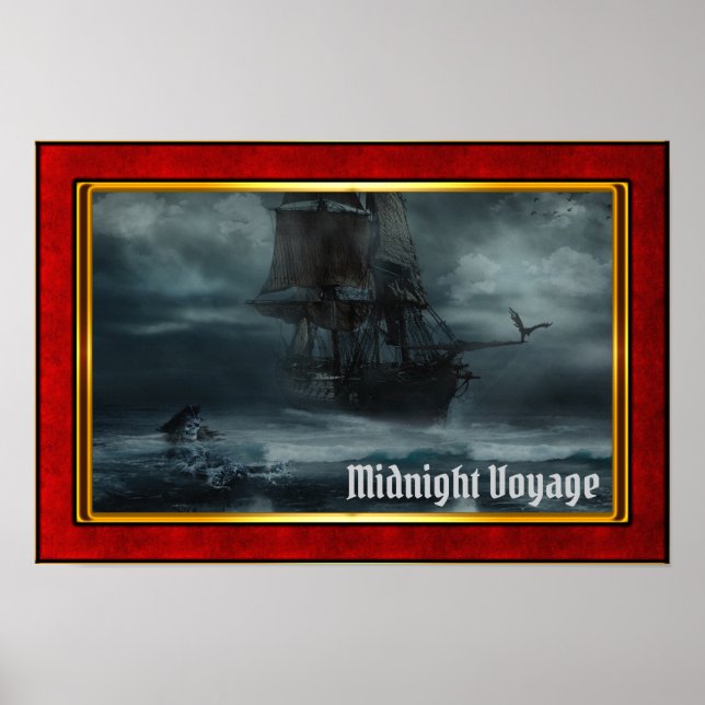 Póster The Midnight Voyage (Frente)