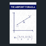 Póster The Midpoint Formula<br><div class="desc">The Midpoint Formula</div>