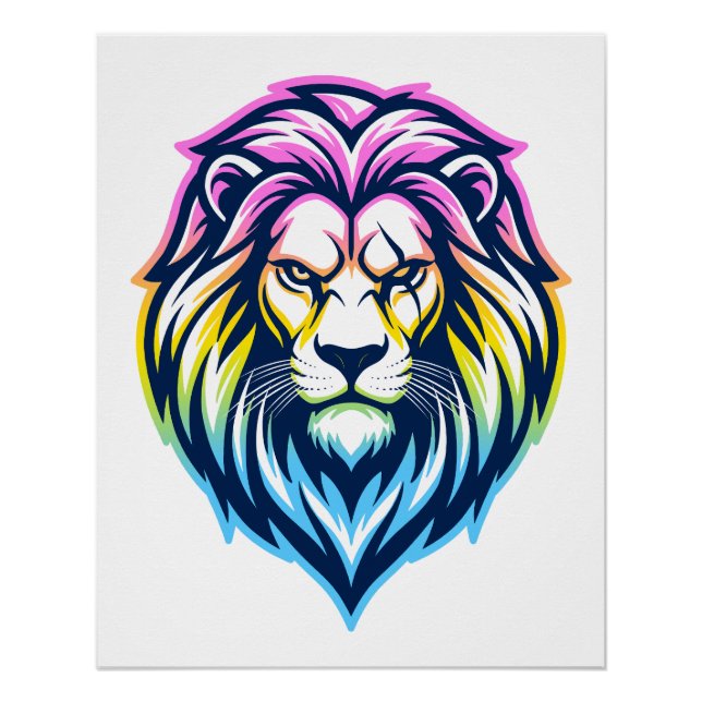 Póster The Mighty Lion - Pan-Sovereign 'Global-Spectrum'  (Anverso)