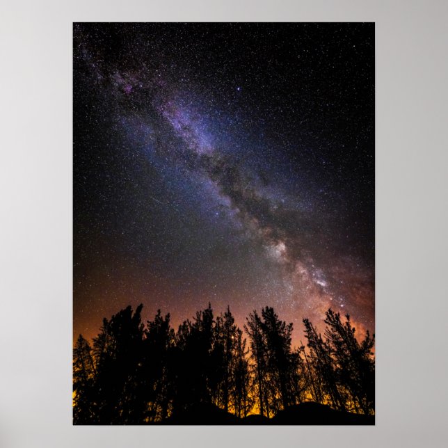 Póster The Milky Way | Rose Valley, California (Frente)
