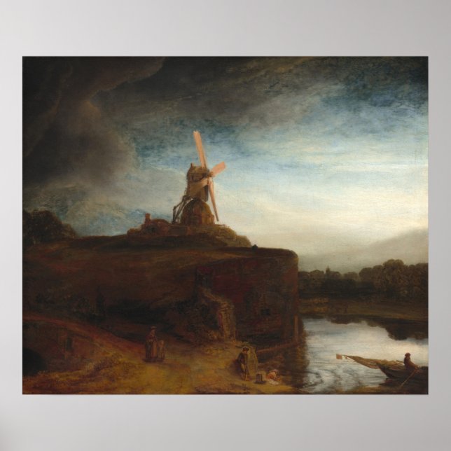 Póster The Mill - Rembrandt Fine Art Poster (Frente)