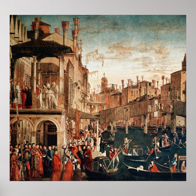 Póster The Miracle of the Relic of the True Cross (Frente)