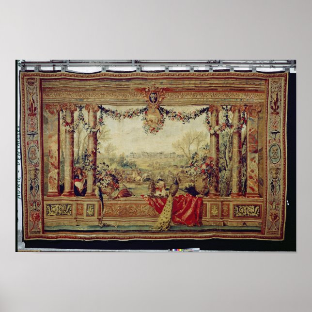 Póster The Month of April/ Chateau of Versailles (Frente)