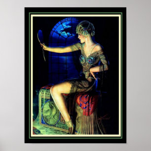 Póster "The Moon and You" by Gene Pressler 12 x 16