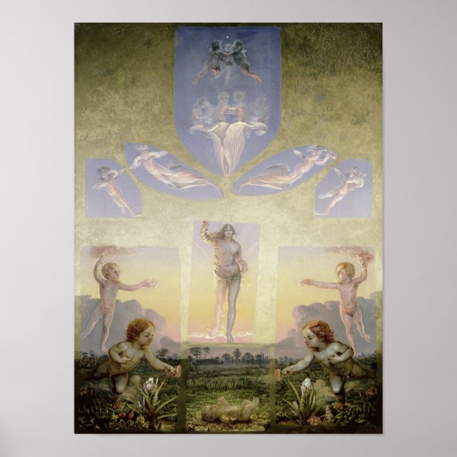 Póster The Morning , c.1808-9 (Frente)