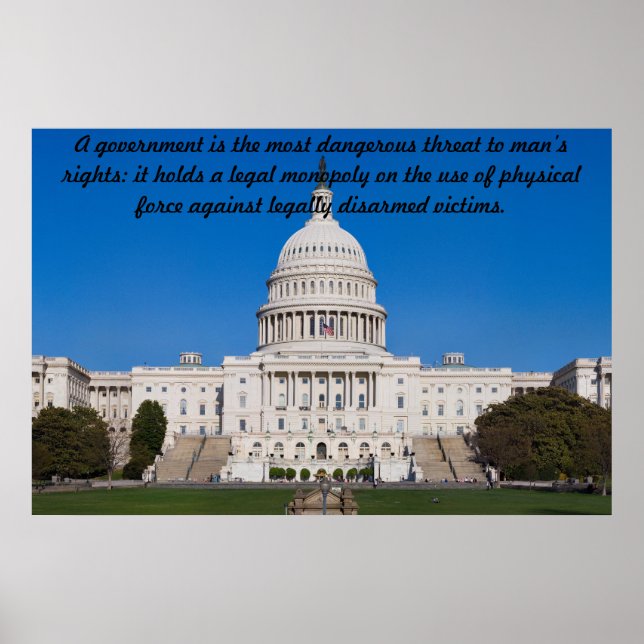 Póster The most dangerous threat. (Frente)