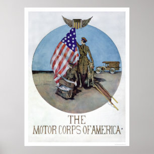 Póster The Motor Corps of America (US02075)