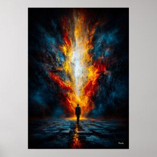 Póster The Mouth of Judgment – Monumental Expressionist