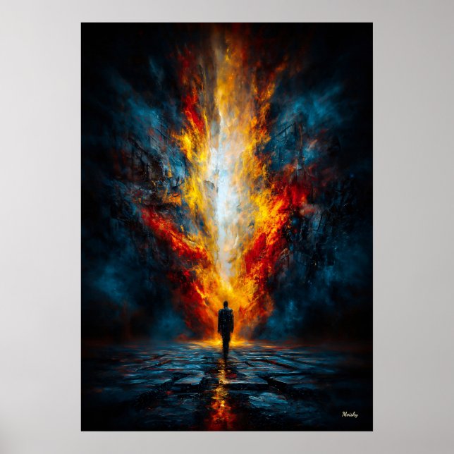 Póster The Mouth of Judgment – Monumental Expressionist (Frente)