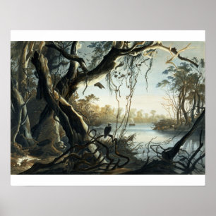 Póster The Mouth of the Fox River, Indiana, plate 5 from