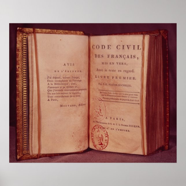 Póster The Napoleonic Code (Frente)