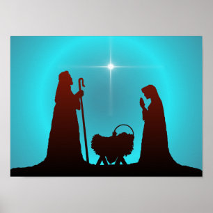 Póster THE NATIVITY by SHARON SHARPE