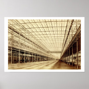 Póster The Nave at Crystal Palace, Hyde Park, March 1852