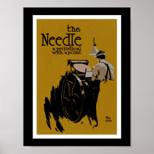 Póster The Needle periodical illustration