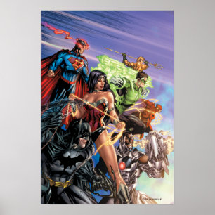 Póster The New 52 Cover #5 Variant