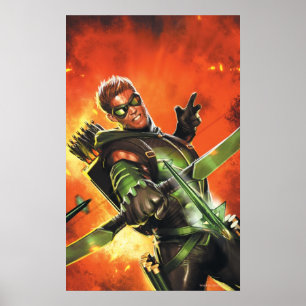 Póster The New 52 - The Green Arrow #1