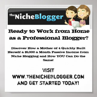 Póster The Niche Blogger Poster