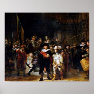 Póster The Night Watch, Rembrandt, 1642