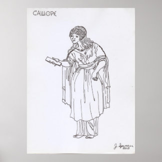 Póster The Nine Greek Muses: Calliope 1 of 9