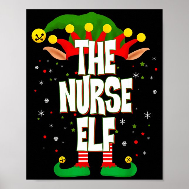 Póster The Nurse Elf Christmas  (Frente)