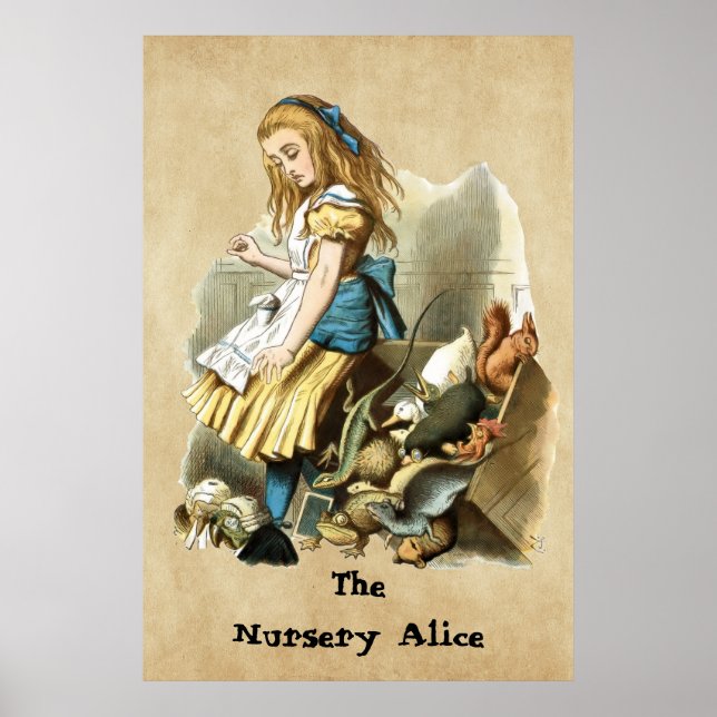 Póster The Nursery Alice, Las aventuras de Alicia en el p (Frente)