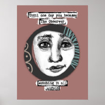 The Observer Poster Wall Art