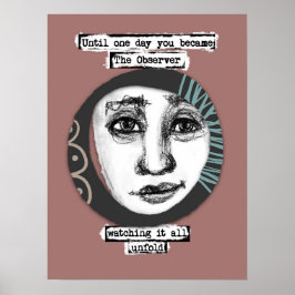 Póster The Observer Poster Wall Art