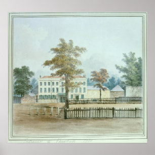 Póster The Old House and entrance to Vauxhall Gardens