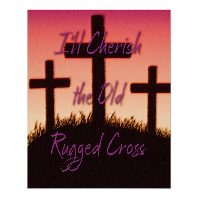 Póster The Old Rugged Cross (Anverso)