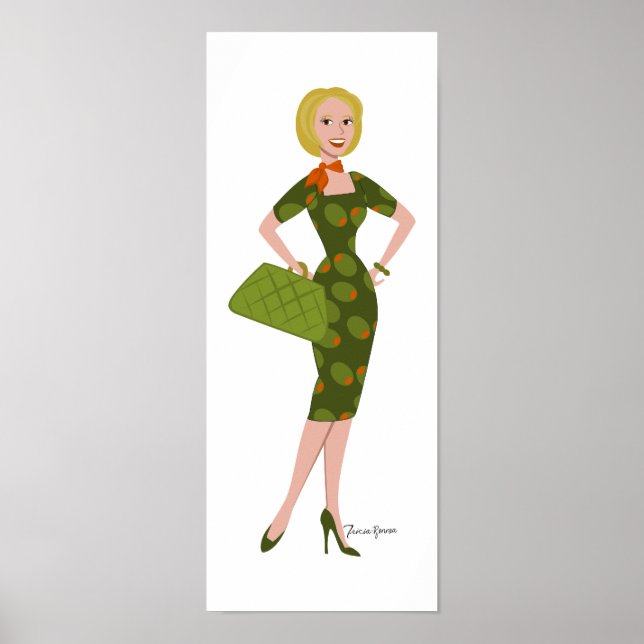 Póster The Olive Dress (Frente)