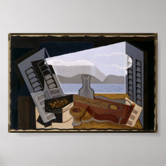 Póster The Open Window Juan Gris Fine Art