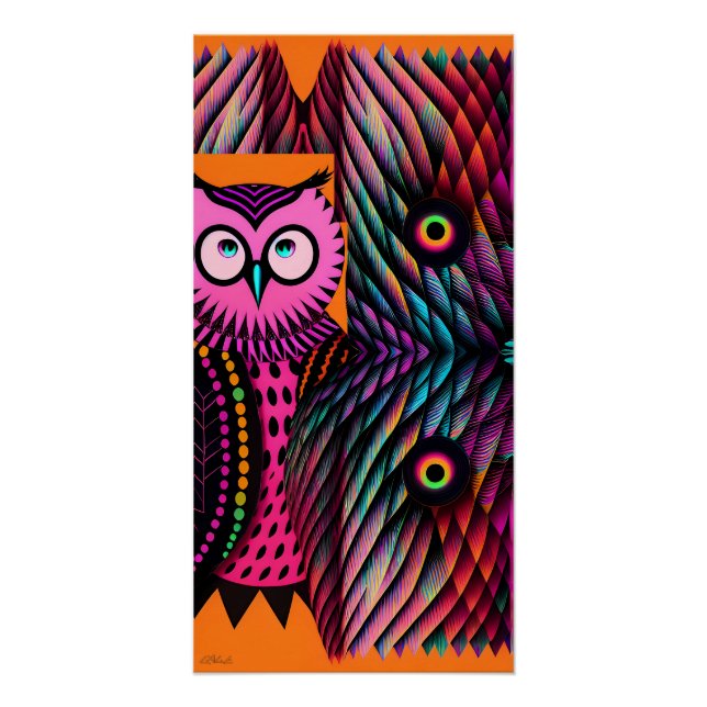 Póster The Owl Who Wore Pajamas (Anverso)