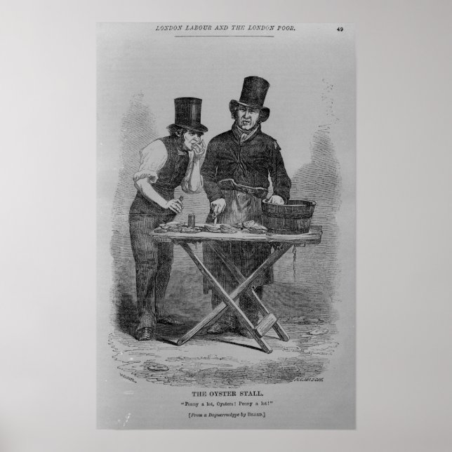 Póster The Oyster Stall (Frente)