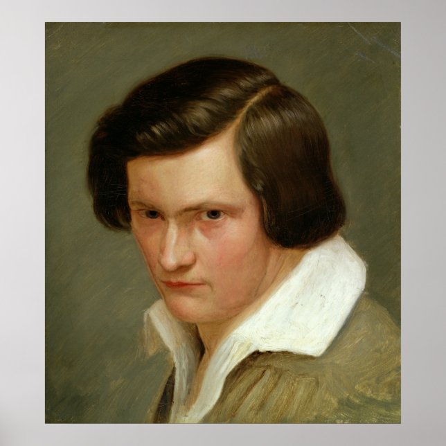Póster The Painter Otto Speckter , c.1831 (Frente)