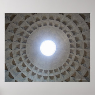 Póster The Pantheon is constructed according to the