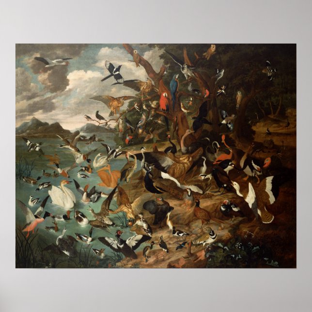 Póster The Parliament of Birds (Frente)