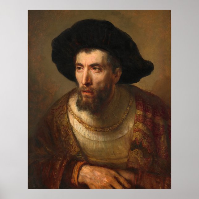 Póster The Philosopher - Rembrandt Fine Art Poster (Frente)
