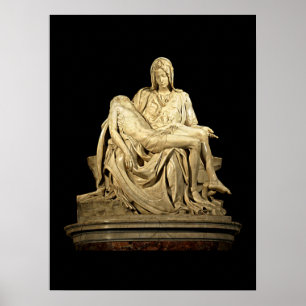 Póster The Pieta by Michelangelo