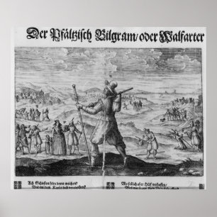 Póster The Pilgrim of Palatinate', Frederick V