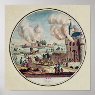 Póster The Pillage and Destruction of Chateaux