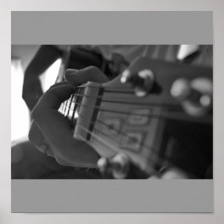 Póster The Place I wanna be Black and white
