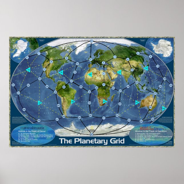 Póster The Planetary Grid (Frente)