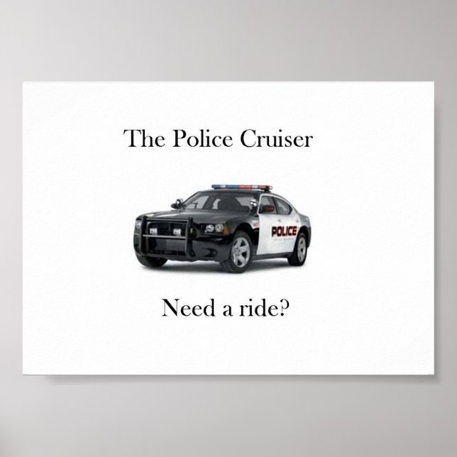 Póster The Police Cruiser Poster (Frente)