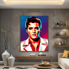 Póster The Pop Art King of Rock