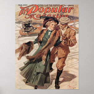 Póster The Popular Magazine cover, 1909 by Leyendecker