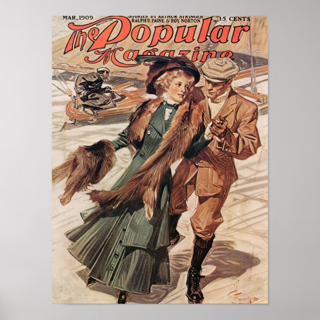 Póster The Popular Magazine cover, 1909 by Leyendecker (Frente)