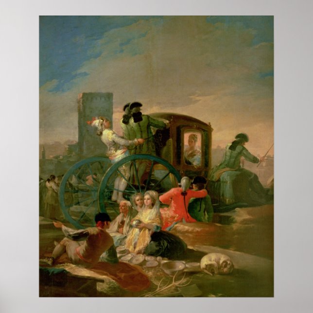 Póster The Pottery Vendor, 1778 (Frente)