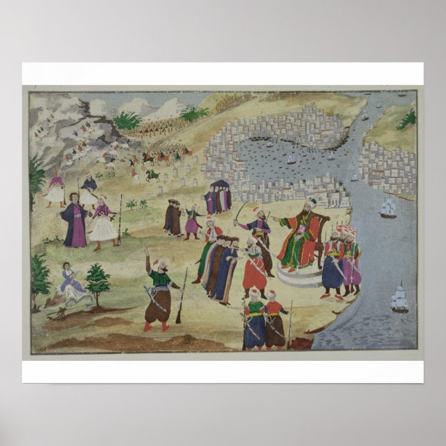 Póster The predicted Fall of Constantinople, from the Pic (Frente)